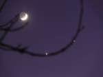The Moon, Venus, And Jupiter Are All That's Left On This Limb. (Click Image For A Larger View)
